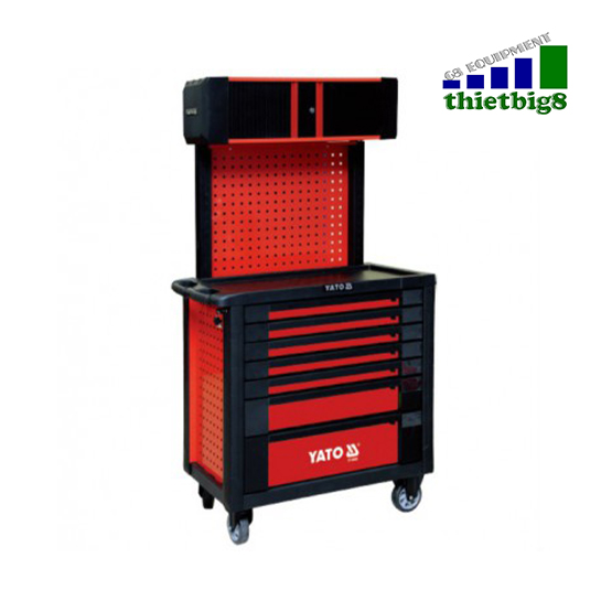 Tủ đựng đồ nghề cao cấp 8 ngăn có giá treo Yato YT-09008